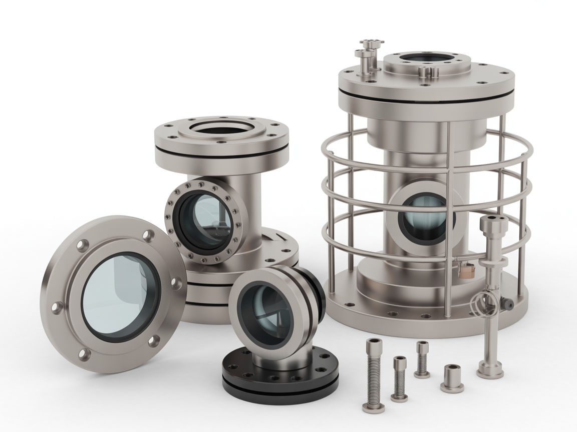 Sight glasses and luminaires for process observation